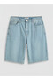Xside Indigo Comfortable Fit Men's Jean Shorts - 6
