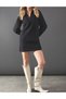 Rochie scurta, Negru
