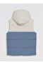Two Mt Shop Quality Hooded Color-Blocked Boys' Puffer Vest - 4