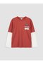 Crew Neck Printed Boys' T-Shirt (W6)