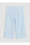 Two Mt Shop Quality Elastic Waist Girls' Brode Capri - 3