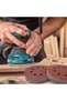 20pcs 80 grit 8 Hole 125mm Sandpaper Woodworking Metal Grinding Disc Abrasive Polishing Tool 40/1000 - 2