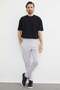 Striped Sweatpants with Tie-Up Waist - 4