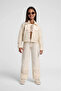 5-14 Years Old Daisy Live 3-Piece Set with Trousers-Latte