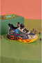 Casual Boys' Black Sports Shoes with Spool Laces and Patterned Sole, Comfortable and Lightweight Sneaker 5003 - 6