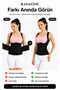 Sculptvest Thermal Vest Corset Waist Abdominal Toning and Posture Support - 4