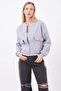 3 Threaded Snap Oversize Crop Jacket