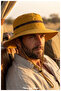 Unisex Wide Brim Mesh Foldable Safari Sun Hat Adjustable Drawstring Camping and Fishing Hat - 4