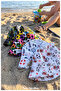 Bucket Hat for Children Aged 3-6 - Quick-Drying Summer Hat with Football and Sailor Patterns (Size 50 cm) - 7