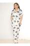 Boydan Buttoned Battal Short Sleeve Pajama Set B780-27 - 2