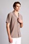 Modern Fit Shirt Collar Modal Short Sleeve Shirt G7459Ax26Sm - 4
