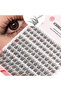 120 Pcs False Eyelash , Cartoon-Style Natural Look, Dense and Fluffy, Crossed Design for Realist...