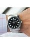 Rwa147113 Black Dial Serrated Bezel Day and Date Display Steel Men's Watch - 3