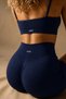 Cute Model Women Seamless Scrunch High Waist Sports Shorts Leggings - 5