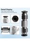 3PCS PTFE Tube Connector Stainless Steel Bowden Coupler Compatible with Bambu Lab X1/X1C/X1E/P1P/P1S - 6