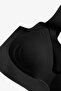 Laser Cut Seamless Ghost Bra Black - 6