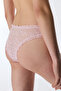 Pink Full Lace Ruffled Floral Brazilian Panties - 2