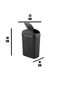 10 Lt Trash Can, Kitchen, Bathroom, Toilet, Office Trash Bin - 8