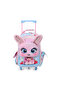 Bunny Backpack with Checkerboard Design 16"