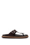 Men's Genuine Leather Flip Flops 876 05 Erk Trlk Y22
