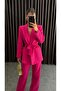 Belted Jacket Trouser Suit - 6