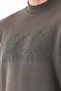 3 Thread Embossed Crew Neck Sweatshirt - 7