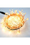 6M 200LEDs Warm White 18M 500LED Cluster LED String Fairy Lights Copper Wire Outdoor Christmas Tree - 8