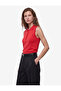 Half Button Polo Collar Sleeveless Knitwear Undershirt T-Shirt - 2