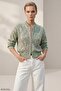Openwork Green Bomber Jacket - 2