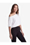 Modal Fabric Boat Neck Short Sleeve Comfortable Fit Crop Sports T-Shirt - 2