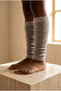 Girl's knitted patterned leggings