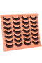 D 14 Pairs Russian Strip Lashes Mink Fluffy 3D Faux Mink Lashes Makeup Messy False Eyelashes Fluffy. - 6