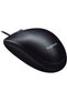 Mouse Logitech, USB, M90 cu fir, negru