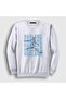 Unisex White Pop Art Erling Haaland Football Sweatshirt 615665Tt