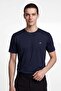 Men's basic solid color relaxed fit t-shirt