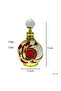 4pcs Crystal Perfume Essential Oil Bottle 12ml D9333 - 6