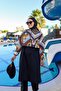 Colorful Patterned Swimsuit Tunic Yellow