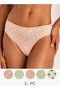 Set of 5 - Bikini Briefs with Assorted Design