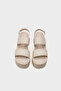 Diana Thick Double Strap Wedge Heeled Women's Flatform Sandals - 5