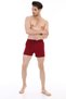 Men's Combed Cotton Claret Red Boxer 0805 - 4