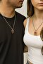 Red Monster Logo Unisex Necklace – Energetic and Modern Design - 2