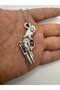 Silver Color Unisex Metal Necklace with Pistol Figure – Symbol of Rebellious Spirit and Power - 2