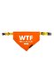 Wtf Cat And Dog Leash Scarf Bandana - 2