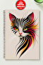 Sid A5 Metal Spiral Unlined Cardboard Cover Sid Notebook