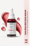 Aha & Bha Revitalizing Renewing Skin Tone Equalizing Red Peeling Skin Serum 30ml 30%Aha %Bha