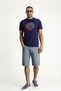 Crew Neck Regular Fit Printed Cotton T-Shirt - 2