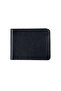 Patterned Horizontal Leather Wallet with Coin Compartment