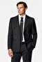4 Drop Relaxed Fit Comfortable Cut Pointed Collar Elastic Waist Wool Patterned Double Breasted Suit - 3