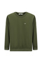 Crew Neck Regular Fit Embroidered Basic Thin Sweatshirt - 2
