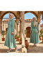 Lace Women's Dress - Buttoned Design - 2
